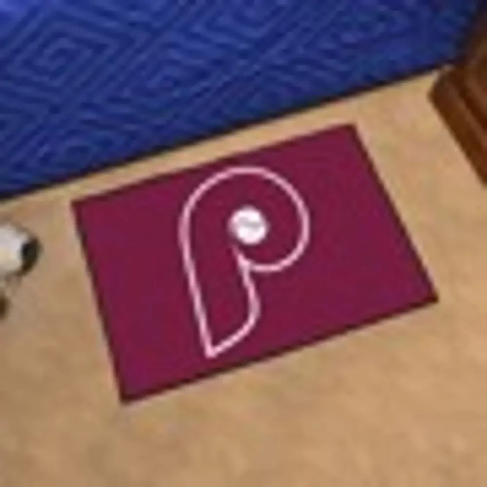 MLB Philadelphia Phillies Mat Retro Rugs 19